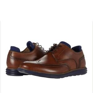 NEW MARTIN DINGMAN men's country aire wing toe shoes in cigar